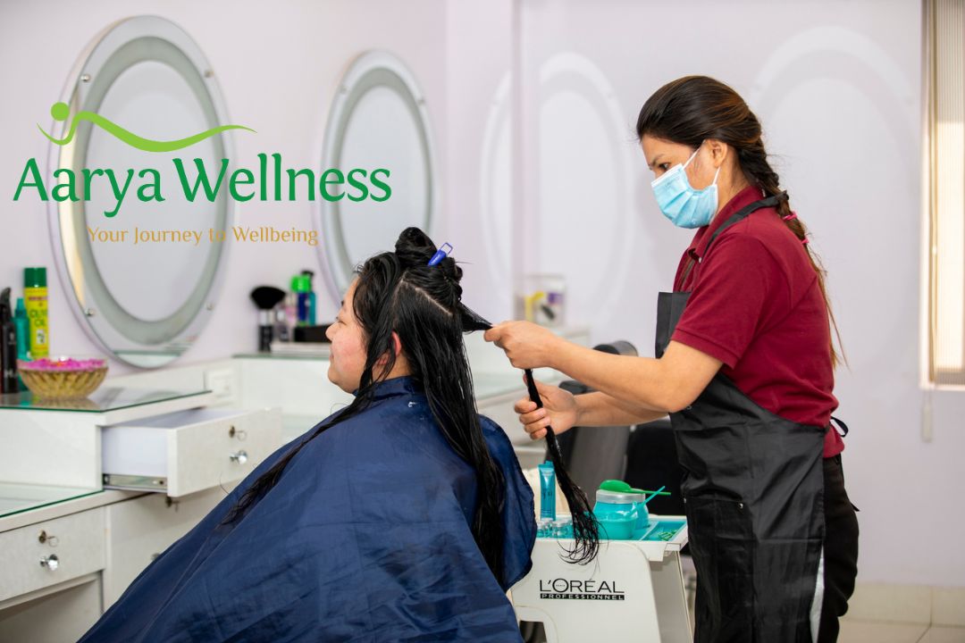 Benefits Of Hair Spa:
1.  Removes impurities and unclogs scalp pores. Cleansing your scalp is as necessary as the rest of 
      your skin
2.  Improves blood circulation
3.  Normalizes oil secretion
4.  Moisturizes hair and scalp
5.  Effective in reducing dandruff
6.  Reduces stress
