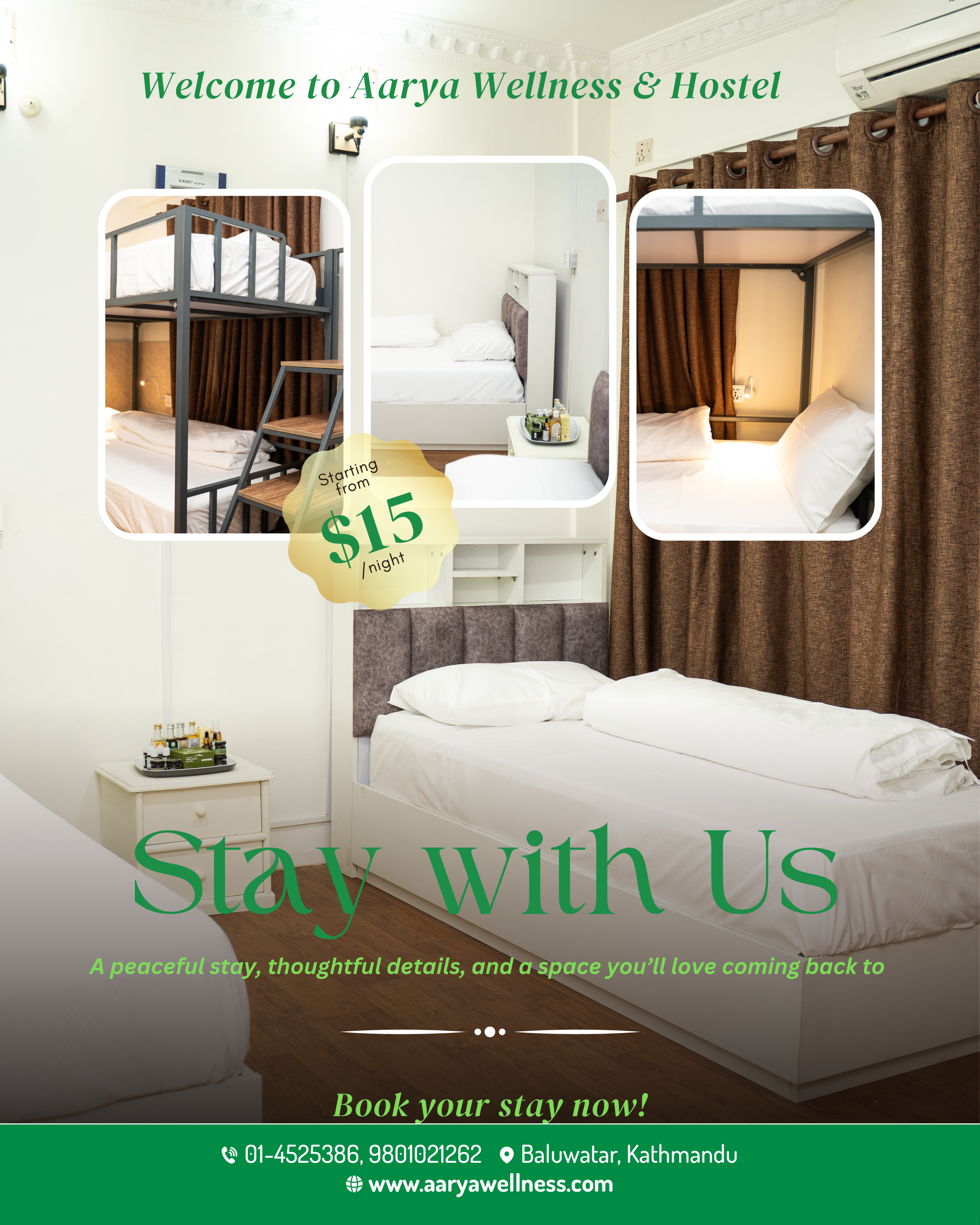 Aarya Wellness & Hostel 